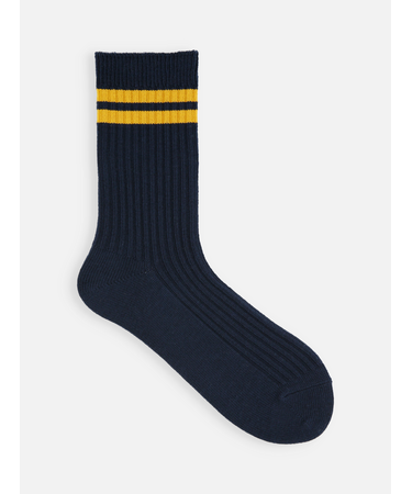 カジュアル2本ラインソックス