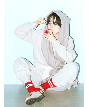 カジュアル2本ラインソックス