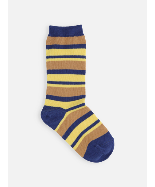 キッズ マルチボーダーソックス16～18cm