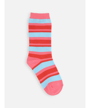 キッズ マルチボーダーソックス16～18cm