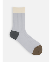 薄手3面切替ショートソックス