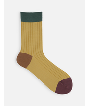 薄手3面切替ショートソックス