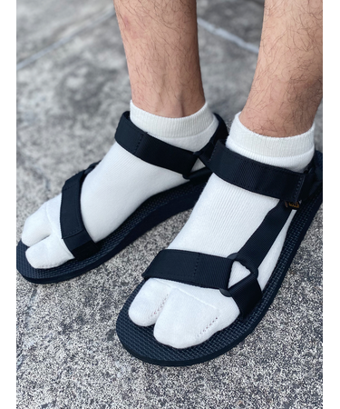 【Tabio MEN】パイル足袋スニーカー丈ソックス