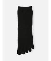 無地五本指ショートソックス