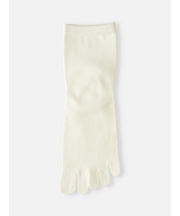 無地五本指ショートソックス