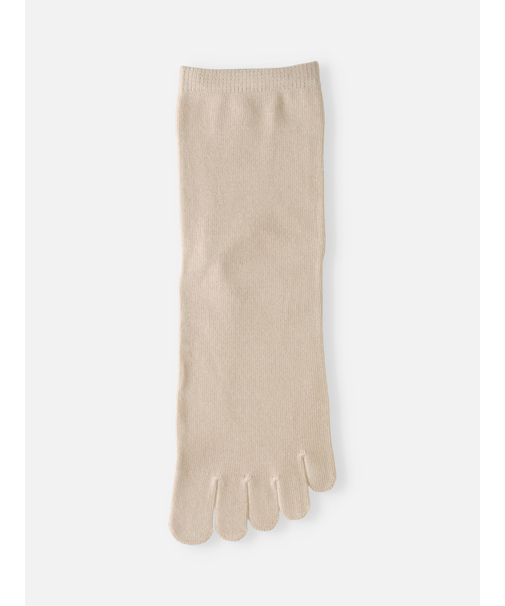 無地五本指ショートソックス