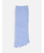 無地五本指ショートソックス