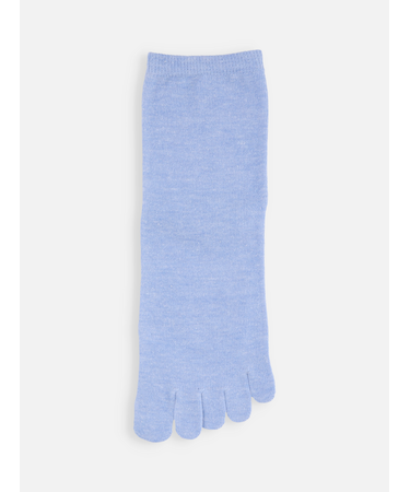 無地五本指ショートソックス