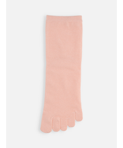 無地五本指ショートソックス