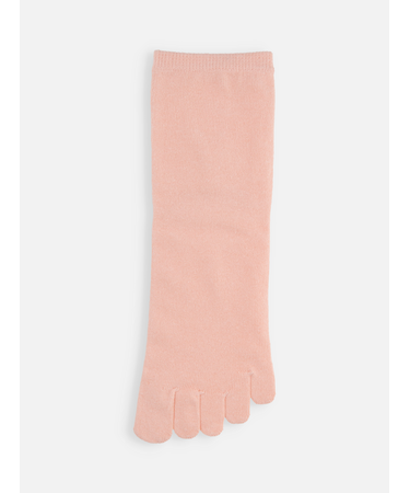 無地五本指ショートソックス