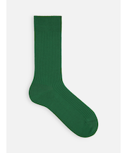 【Tabio MEN】定番/綿混2×2リブレギュラーソックス