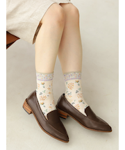 フロートオリエンタルショートソックス