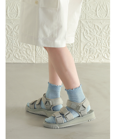 メロウ総メッシュショートソックス