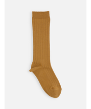 キッズ 表糸コットン100％で毛玉が出来にくい:リブハイソックス19～21cm【カスタム刺繍対応】