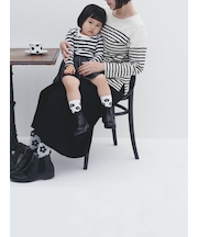 キッズ フラワーソックス19～21cm