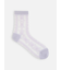 シースルー縦レースショートソックス