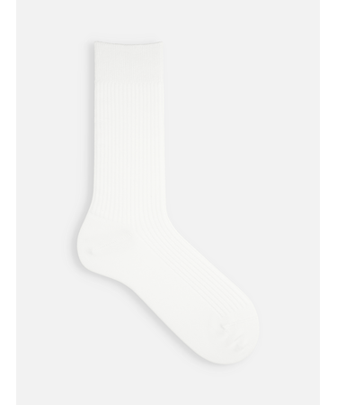 【Tabio MEN】定番/綿混2×2リブレギュラーソックス(27.0～29.0cm)