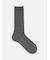 【Tabio MEN】定番/綿混2×2リブレギュラーソックス(27.0～29.0cm)