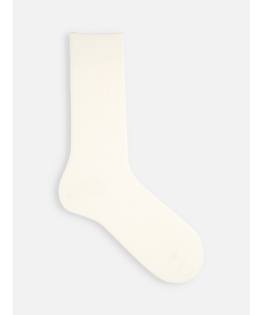 【Tabio MEN】定番/綿混2×2リブレギュラーソックス(23.0～25.0cm)