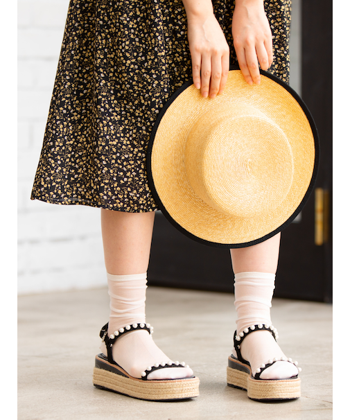 透けホログラムソックス