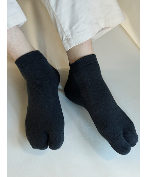 【Tabio MEN】パイル足袋スニーカー丈ソックス（27.0～29.0cm）