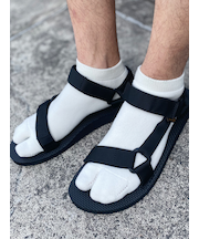 【Tabio MEN】パイル足袋スニーカー丈ソックス（27.0～29.0cm）