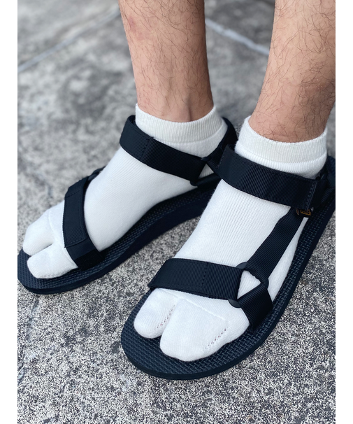 【Tabio MEN】パイル足袋スニーカー丈ソックス（27.0～29.0cm）