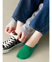 ロングキープカジュアルカバーソックス