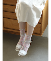 フルールフロートショートソックス