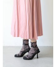 フルールフロートショートソックス