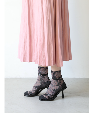 フルールフロートショートソックス