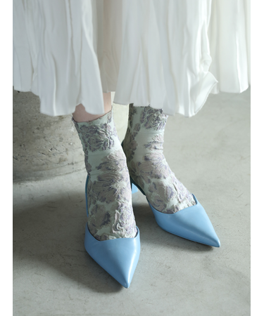 フルールフロートショートソックス