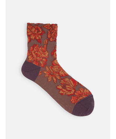 フルールフロートショートソックス