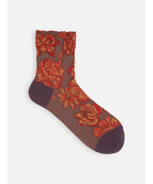 フルールフロートショートソックス