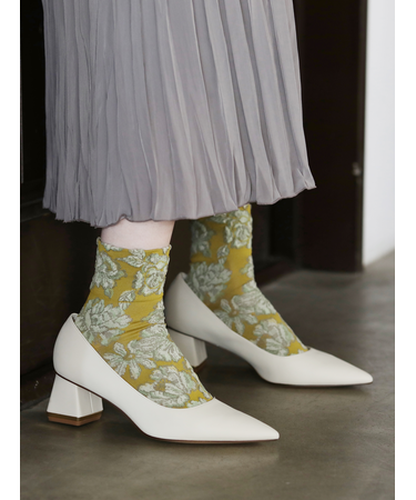 フルールフロートショートソックス