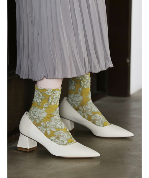 フルールフロートショートソックス