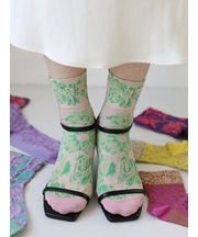 フルールフロートショートソックス