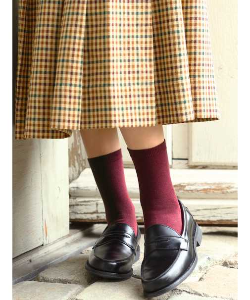 【WEB限定40色】オールシーズン履けるカラフルソックス