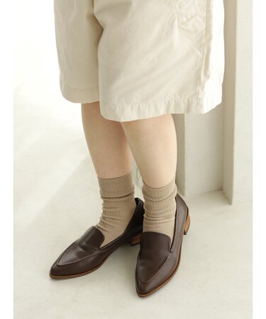 【WEB限定】すっきり細見え1×1リブソックス