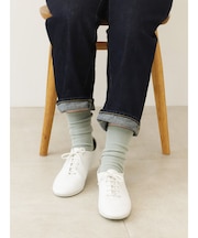 【WEB限定】すっきり細見え1×1リブソックス