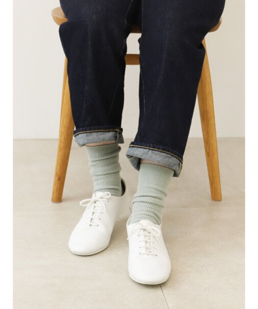 【WEB限定】すっきり細見え1×1リブソックス