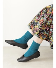 【WEB限定】すっきり細見え1×1リブソックス