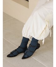 【WEB限定】すっきり細見え1×1リブソックス