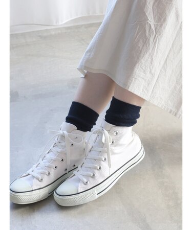 【WEB限定】すっきり細見え1×1リブソックス