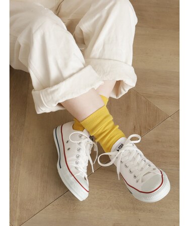 【WEB限定】すっきり細見え1×1リブソックス