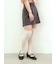 縫製レースオーバーニーソックス