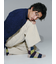 【Tabio MEN】クレイジーブロックレギュラー丈ソックス（窪塚洋介着用商品）