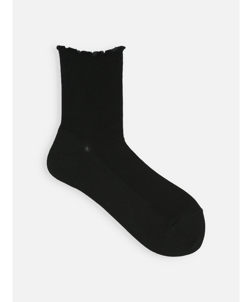 【ゴムくちソフト】メロウリブショートソックス