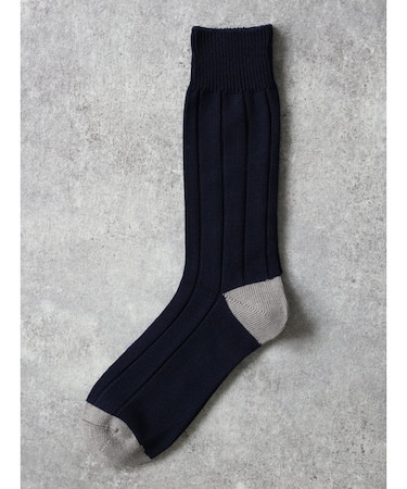 【Tabio MEN】WEB限定 “TOO WIDE RIB” レギュラーソックス