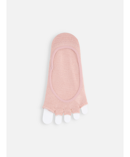 【絹肌Labo】絹紡糸指切り五本指カバーソックス